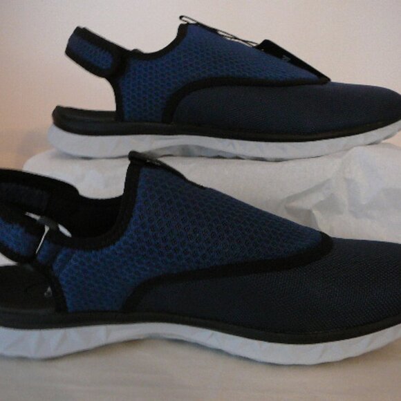 Bass Outdoor Men's Blue Hex Mesh Action Slide On Traction Hiking Shoes-10.5 - Picture 7 of 11